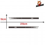 Car Auto Side Car Sticker Vinyl Car Styling Side Stripes Skirt Sticker Decals Wraps Body Stickers For Chevrolet SS